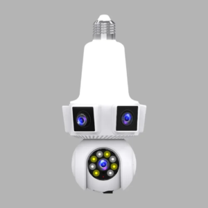 V380 Pro Bulb Security Camera – Single, Dual & Triple Lens Variants (Black/White)