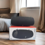 Portable Stereo Bass Wireless Speaker – With Strap, TF, USB, AUX, FM