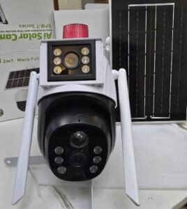 Dual-Lens 4G SIM Card V380 CCTV Camera with Free 64GB SD Card