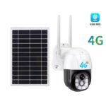 V380 Pro 4G SIM Solar Security Camera – Night Vision, AI Detection