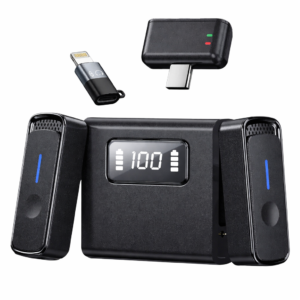 SX88 Wireless Lavalier Microphone with Digital Display & Noise Reduction