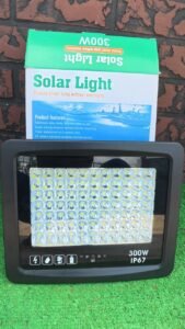 SuperDv 300W Solar Flood Light with Remote Control