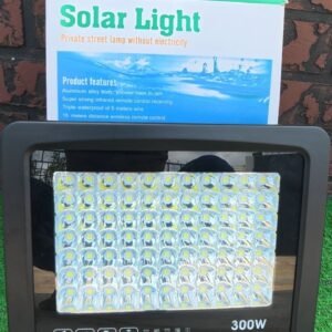 SuperDv 300W Solar Flood Light with Remote Control