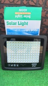 SuperDv 400W Solar Flood Light with Remote Control