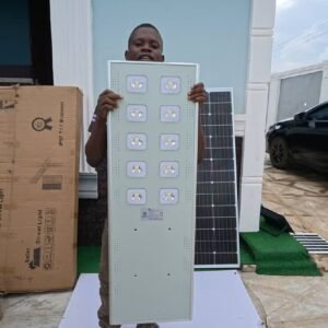 SuperDv 80W Solar Street Light (Industrial Pro Series)