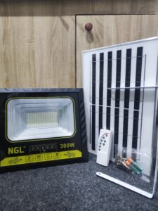 NGL 300W Solar Led Flood Light, Outdoor Security - IP67